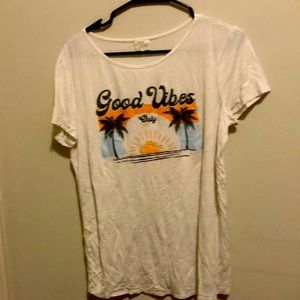 Ava James “Good Vibes Only” Tshirt